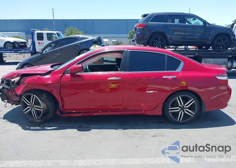 2016 Honda Accord Sport from USA, damaged, VIN 1HGCR2F57GA134382